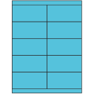 4.25" x 2"  Sheet Label