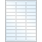 2.625" x 0.875"  Sheet Label