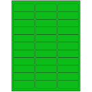 2.625" x 0.875"  Sheet Label