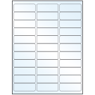 2.625" x 0.875"  Sheet Label