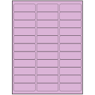 2.625" x 0.875"  Sheet Label