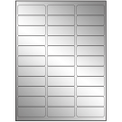 2.625" x 0.875"  Sheet Label