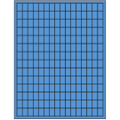 0.5" x 0.75"  Sheet Label