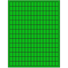 0.5" x 0.75"  Sheet Label