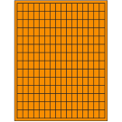 0.5" x 0.75"  Sheet Label