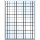 0.5" x 0.75"  Sheet Label