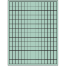 0.5" x 0.75"  Sheet Label