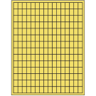 0.5" x 0.75"  Sheet Label