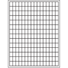 0.5" x 0.75"  Sheet Label