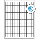 0.5" x 1"  Sheet Label