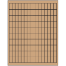 0.5" x 1"  Sheet Label