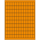 0.5" x 1"  Sheet Label