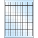 0.5" x 1"  Sheet Label