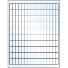 0.5" x 1"  Sheet Label