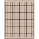 0.5" x 1"  Sheet Label