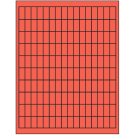 0.5" x 1"  Sheet Label