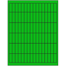 0.5" x 1.75"  Sheet Label