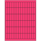 0.5" x 1.75"  Sheet Label
