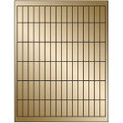 0.5" x 1.75"  Sheet Label