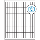 0.5" x 1.75"  Sheet Label