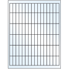 0.5" x 1.75"  Sheet Label