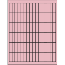 0.5" x 1.75"  Sheet Label