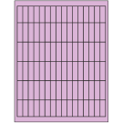 0.5" x 1.75"  Sheet Label
