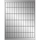 0.5" x 1.75"  Sheet Label