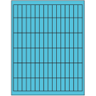 0.5" x 1.75"  Sheet Label
