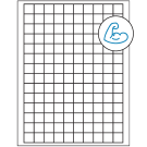 0.75" x 0.75"  Sheet Label