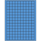 0.75" x 0.75"  Sheet Label