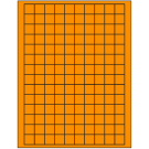 0.75" x 0.75"  Sheet Label