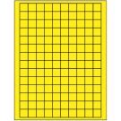 0.75" x 0.75"  Sheet Label