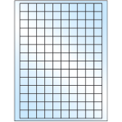 0.75" x 0.75"  Sheet Label