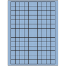 0.75" x 0.75"  Sheet Label