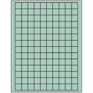 0.75" x 0.75"  Sheet Label