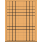 0.75" x 0.75"  Sheet Label