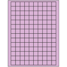 0.75" x 0.75"  Sheet Label