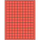 0.75" x 0.75"  Sheet Label