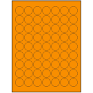 1" x 1"  Sheet Label