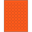 1" x 1"  Sheet Label