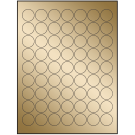 1" x 1"  Sheet Label