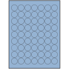 1" x 1"  Sheet Label