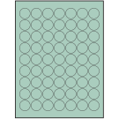 1" x 1"  Sheet Label
