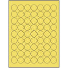 1" x 1"  Sheet Label
