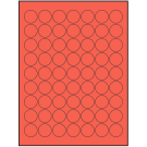 1" x 1"  Sheet Label
