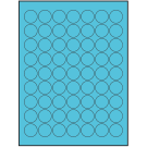 1" x 1"  Sheet Label