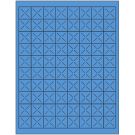 1" x 1"  Sheet Label