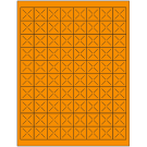 1" x 1"  Sheet Label