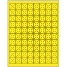 1" x 1"  Sheet Label